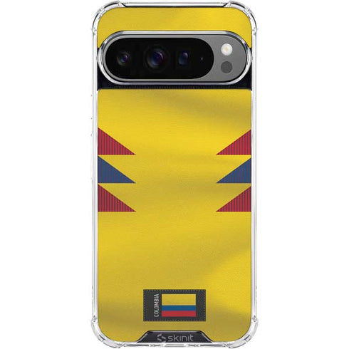 Colombia Soccer Flag Google Pixel 10 Pro Clear Case